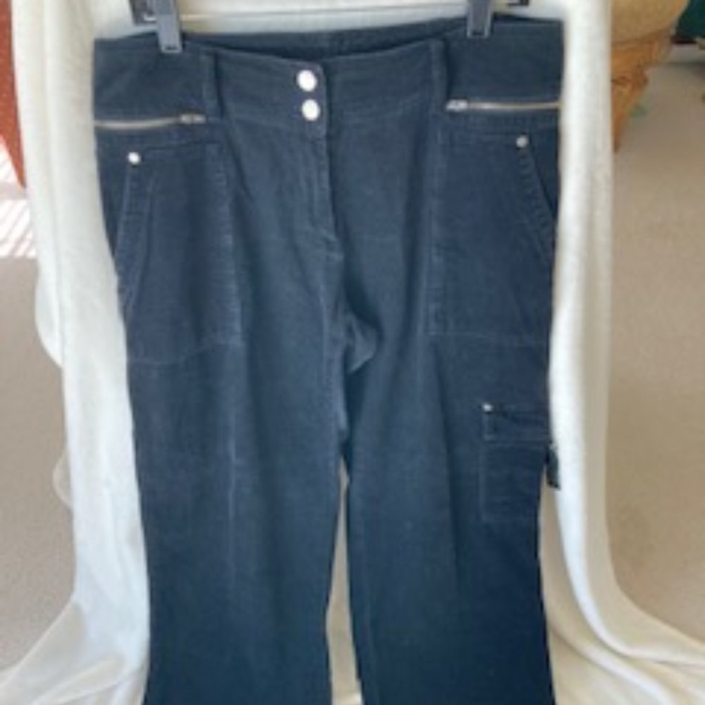CAbi Fine Corduroy Cargo Pants